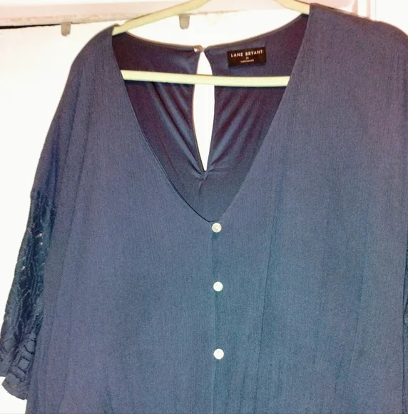 Lane Bryant Wide Leg Jumpsuit - Picture 4 of 9